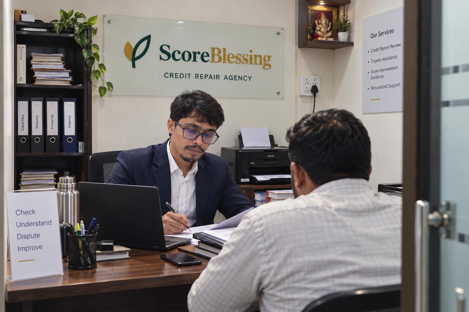 Score Blessing office